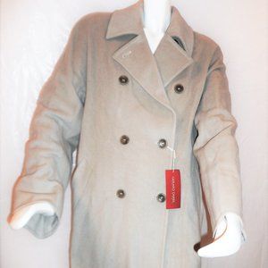 GERARD DAREL LONG COATS CASHMERE/VIRGIN WOOL NWT
